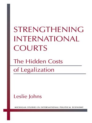 cover image of Strengthening International Courts